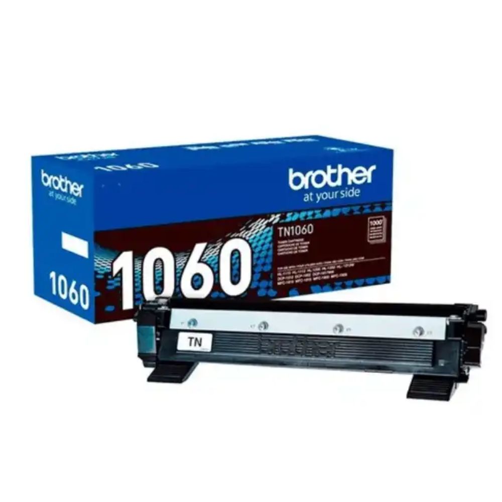 Imagen 1 del producto Tóner Brother TN-1060, compatible con hl 1110, 1112, 1200, rendimiento 1,000 páginas, negro